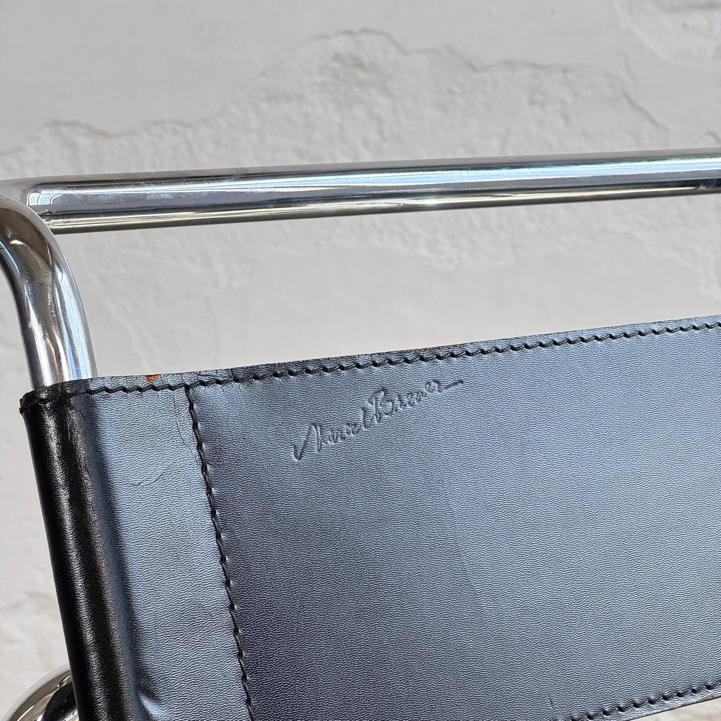 Set of 2 Marcel Breuer "Wassily" Chairs for Knoll, 1990