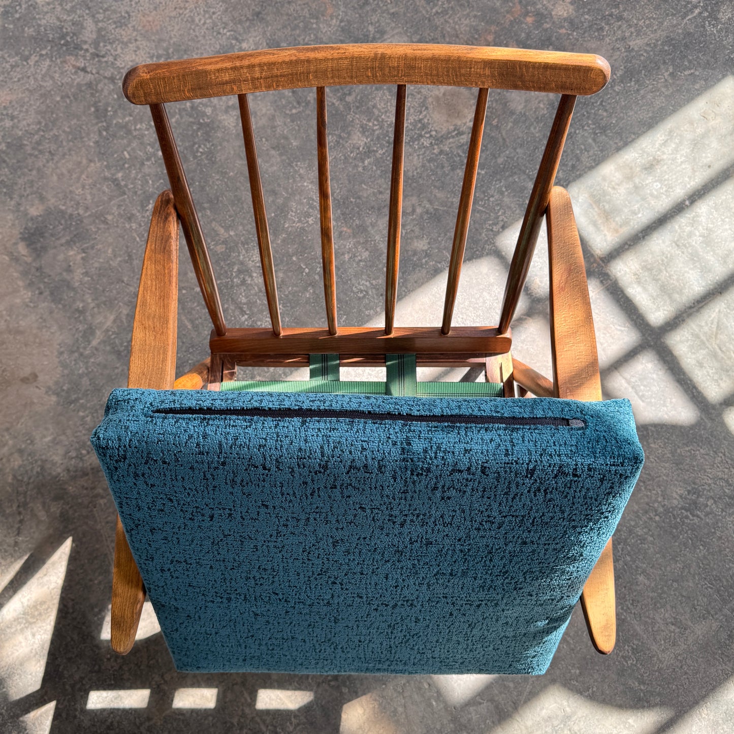 Pair of Fully Refurbished Czechoslovakian TON Lounge Chairs, 1960