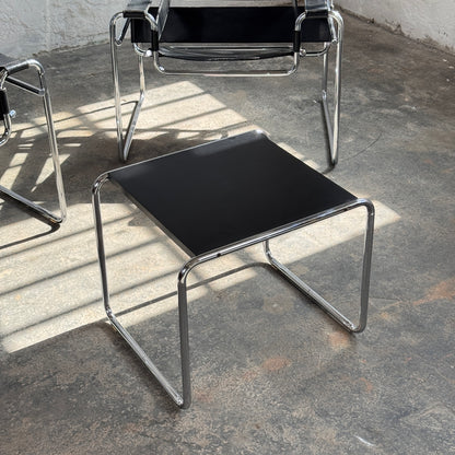 Set of 2 Marcel Breuer "Wassily" Chairs with Matching Coffee Table for Knoll, 1990