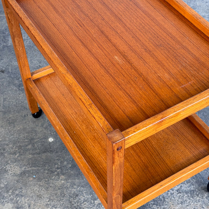 Danish Teak Bar Trolley, 1960