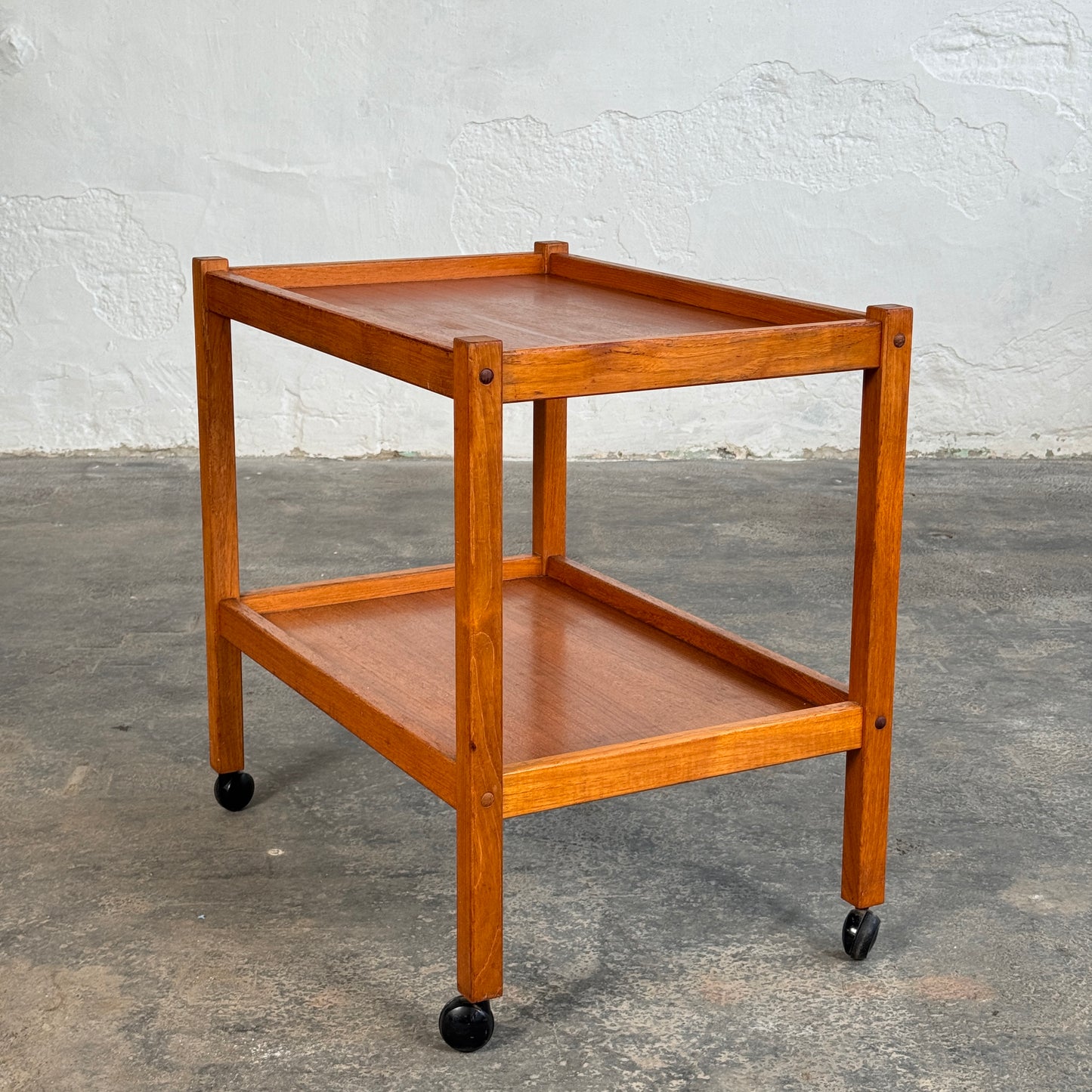 Danish Teak Bar Trolley, 1960