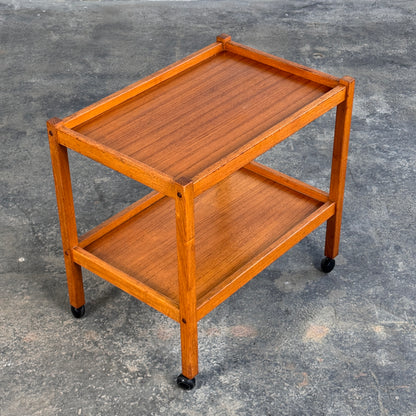 Danish Teak Bar Trolley, 1960