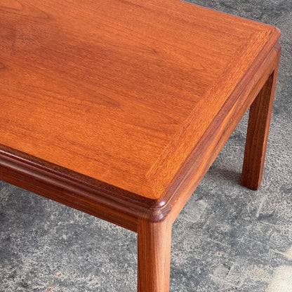 Solid Teak Mid-Century Coffee Table, 1960