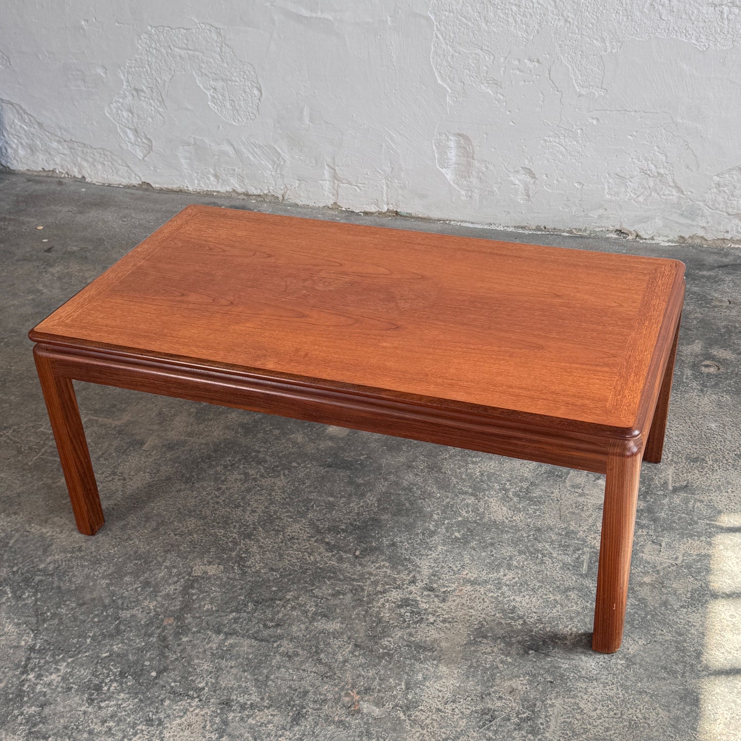 Solid Teak Mid-Century Coffee Table, 1960