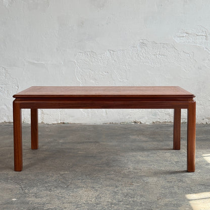 Solid Teak Mid-Century Coffee Table, 1960