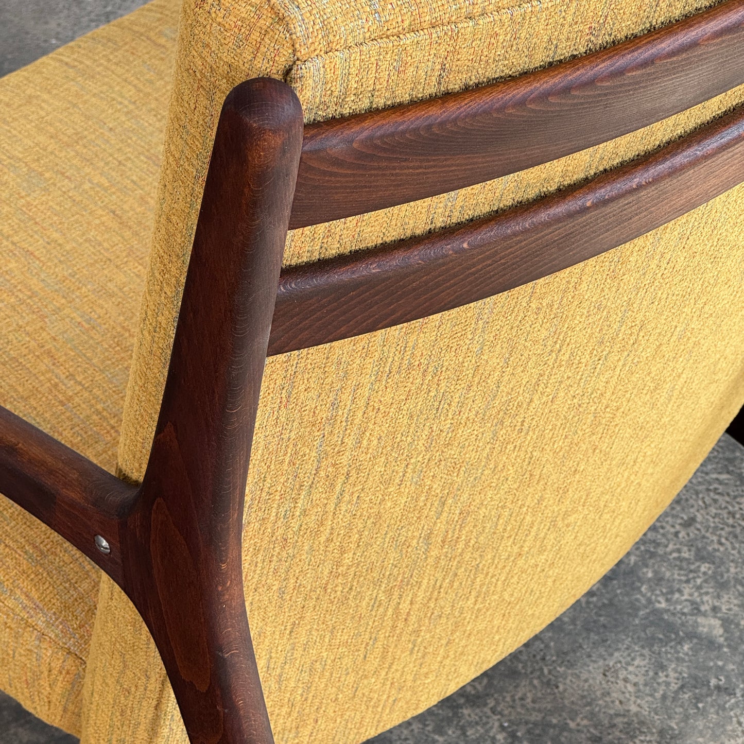 Danish Style Fully Refurbished Mid-Century armchair, 1960