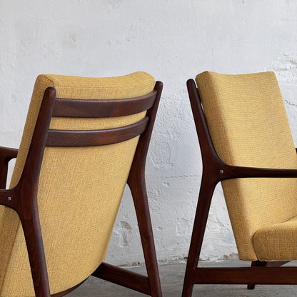 Danish Style Fully Refurbished Mid-Century armchair, 1960