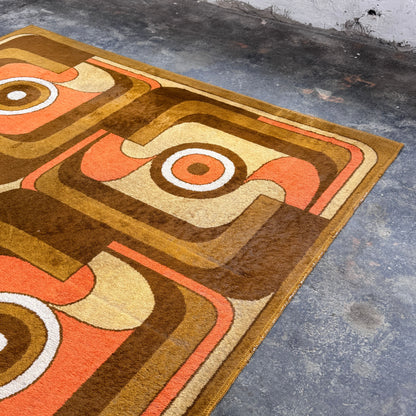 Fekete Ferenc "Faraó" Rya Rug for LATEX Szombathely, 1974