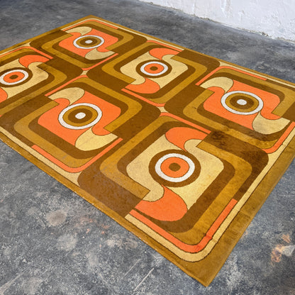 Fekete Ferenc "Faraó" Rya Rug for LATEX Szombathely, 1974