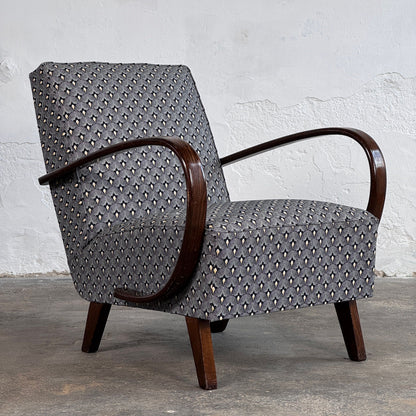 Pair of Jindřich Halabala Type C Armchairs for UP Závody, 1930