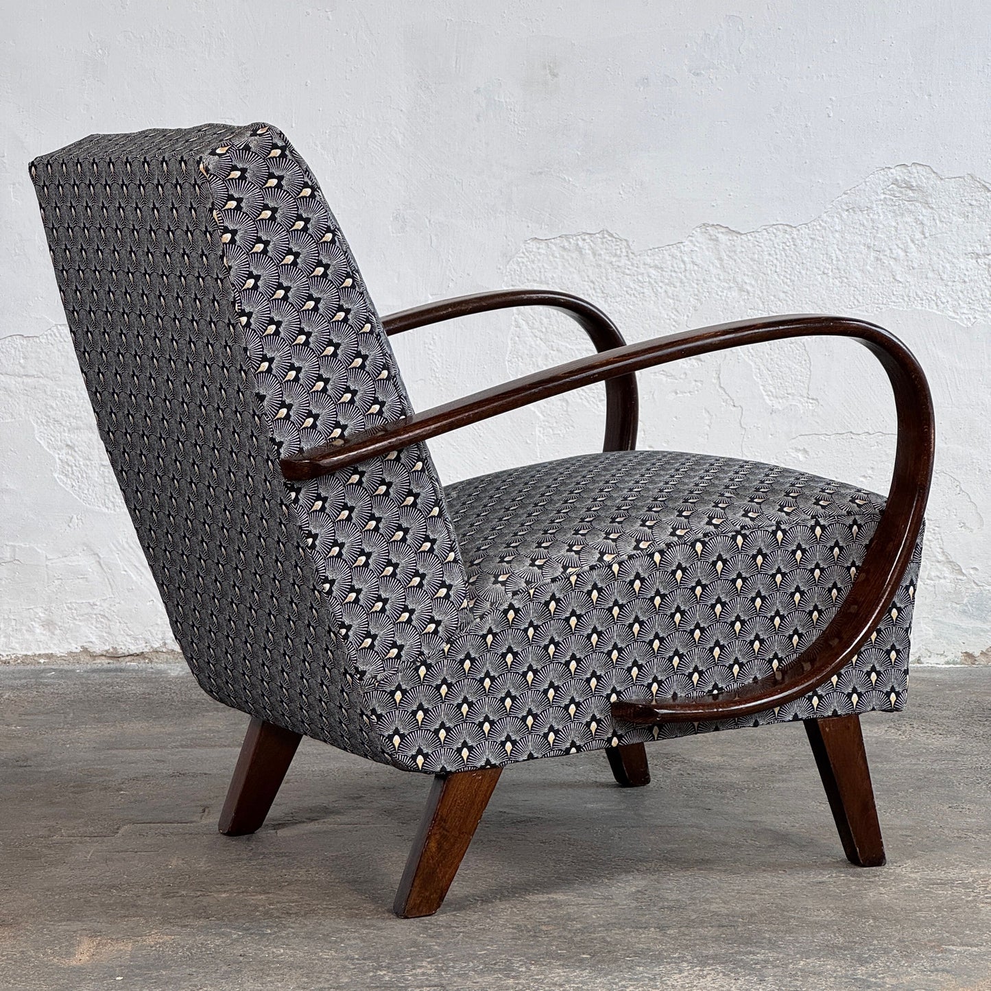 Pair of Jindřich Halabala Type C Armchairs for UP Závody, 1930