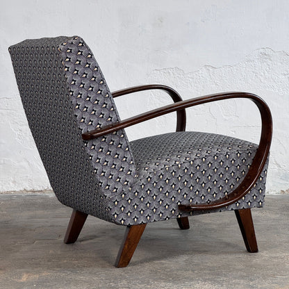Pair of Jindřich Halabala Type C Armchairs for UP Závody, 1930