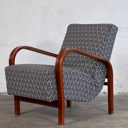 Pair of Kozelka & Kropáček Armchairs, 1960s