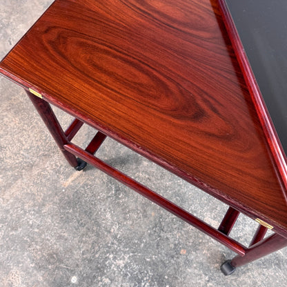 Grete Jalk Rosewood Extendable Drinks Trolley for Poul Jeppesens Møbelfabrik, 1960