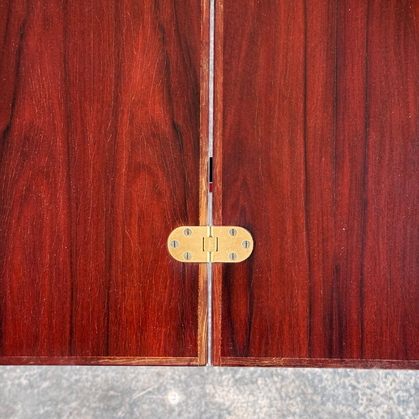 Grete Jalk Rosewood Extendable Drinks Trolley for Poul Jeppesens Møbelfabrik, 1960