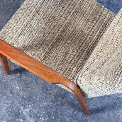Pair of DDR Oak Armchairs for Refurbishment, 1960