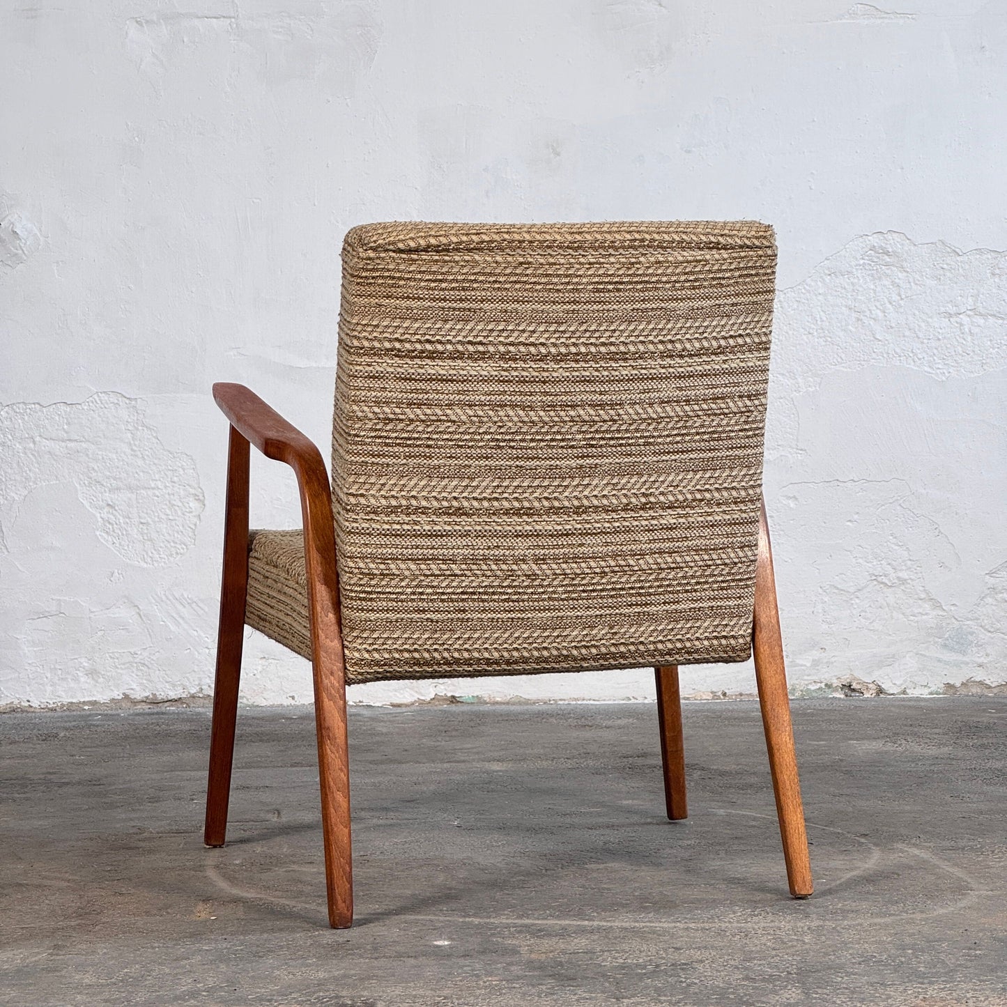 Pair of DDR Oak Armchairs for Refurbishment, 1960
