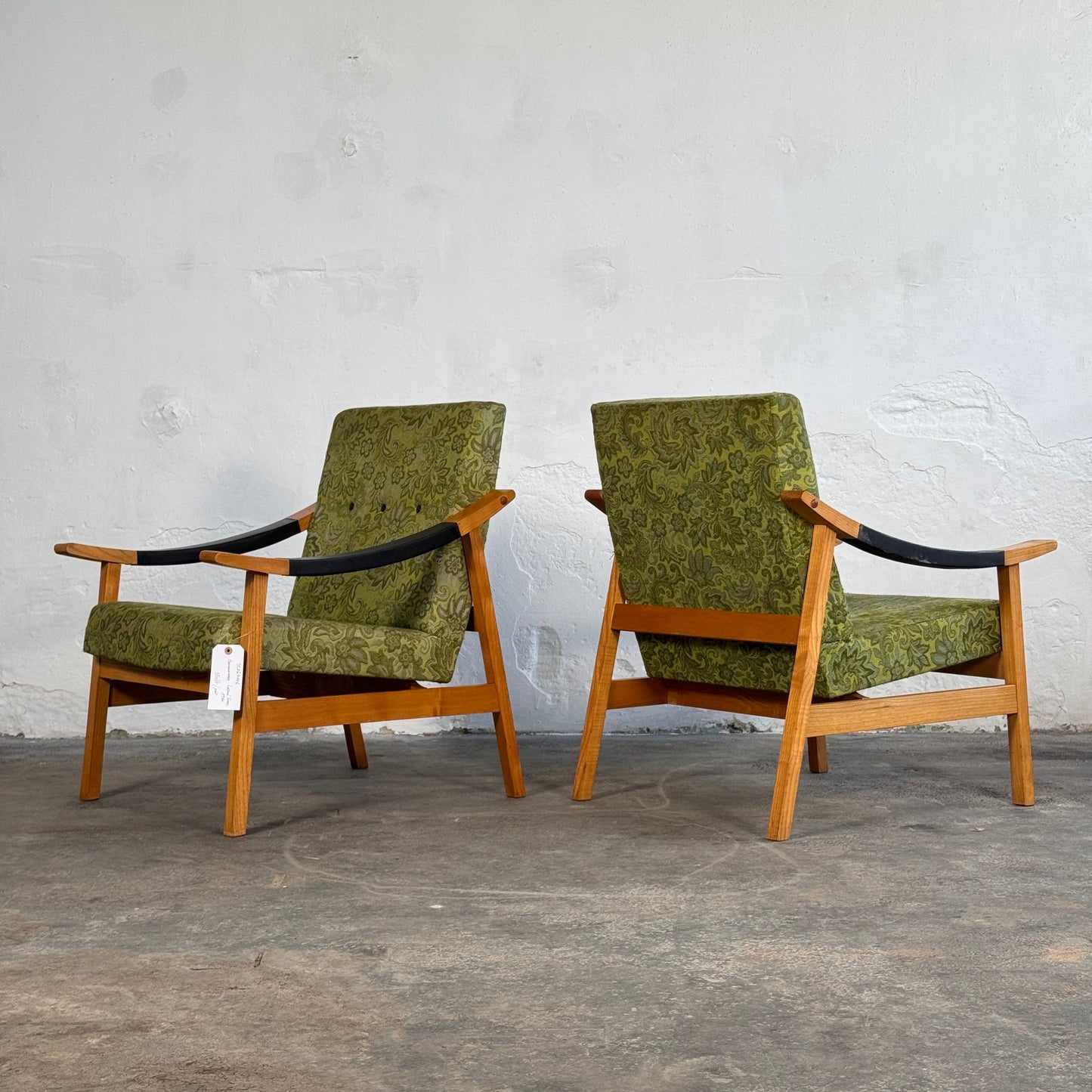 Pair of Hungarian Mid-Century Armchairs by László Heczendorfer, 1977