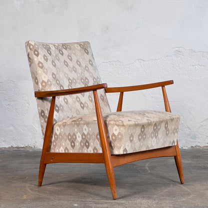 Pair of Hungarian Mid-Century Modern Armchairs, 1960