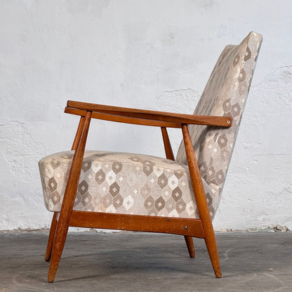 Pair of Hungarian Mid-Century Modern Armchairs, 1960