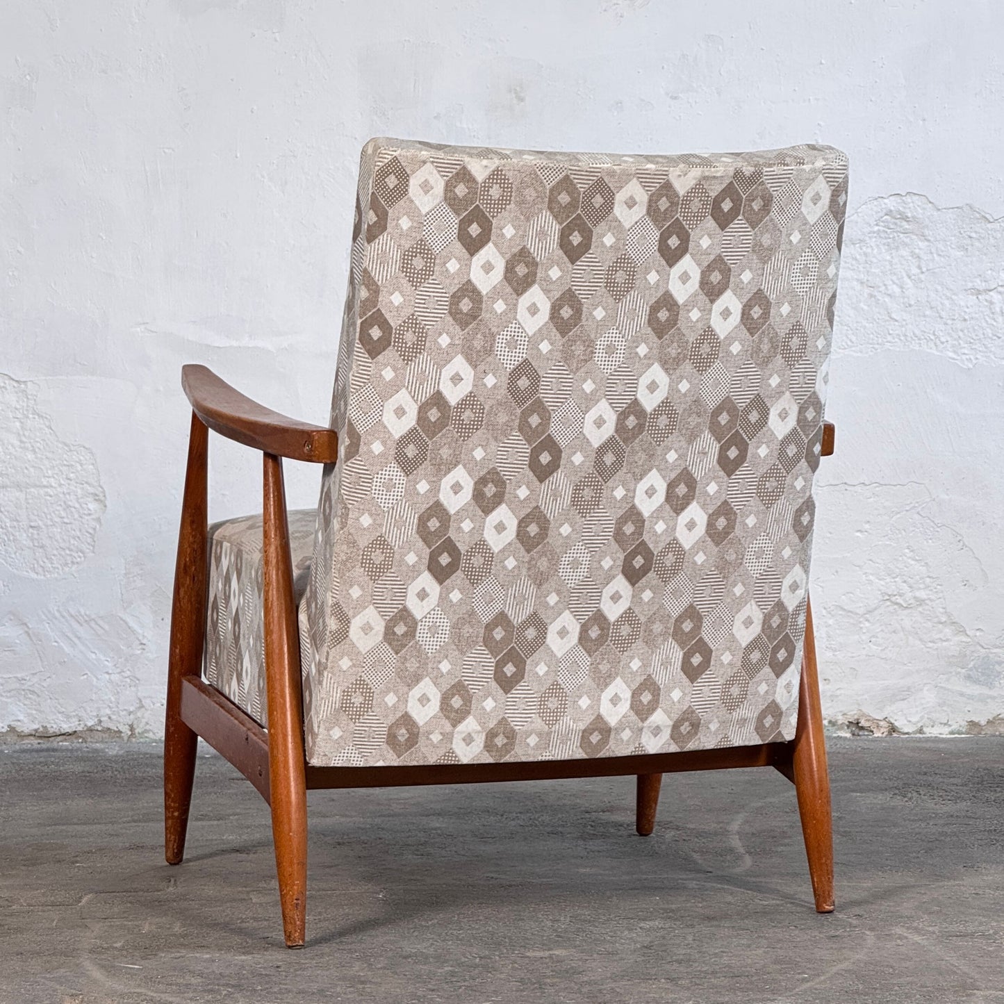 Pair of Hungarian Mid-Century Modern Armchairs, 1960