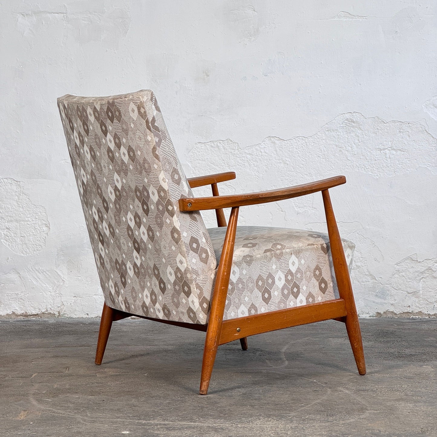 Pair of Hungarian Mid-Century Modern Armchairs, 1960