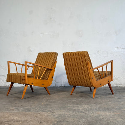 Pair of Polish Retro Armchairs, 1960