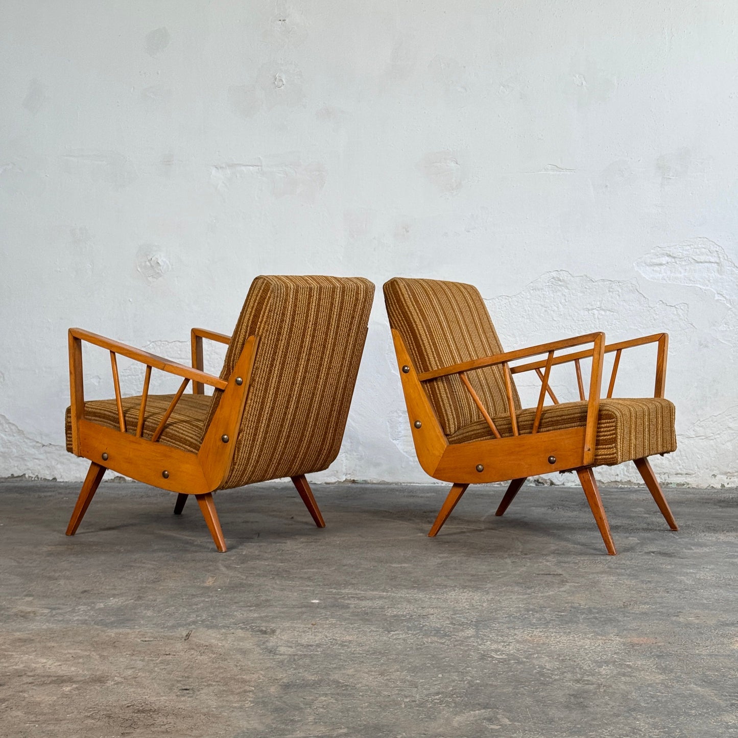 Pair of Polish Retro Armchairs, 1960