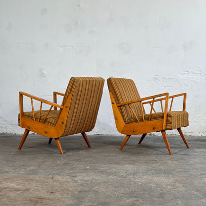 Pair of Polish Retro Armchairs, 1960