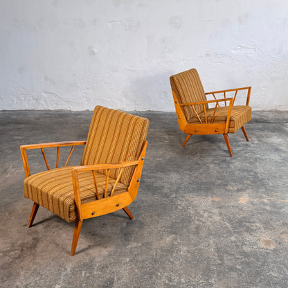 Pair of Polish Retro Armchairs, 1960