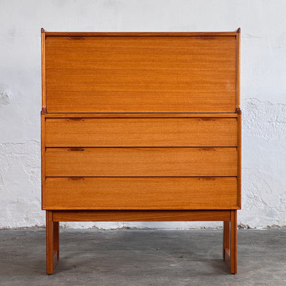 Turnidge of London Teak Secretary, 1960