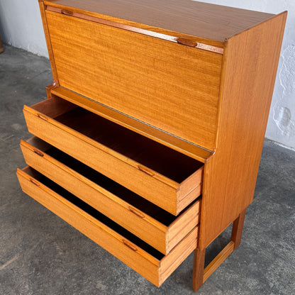 Turnidge of London Teak Secretary, 1960