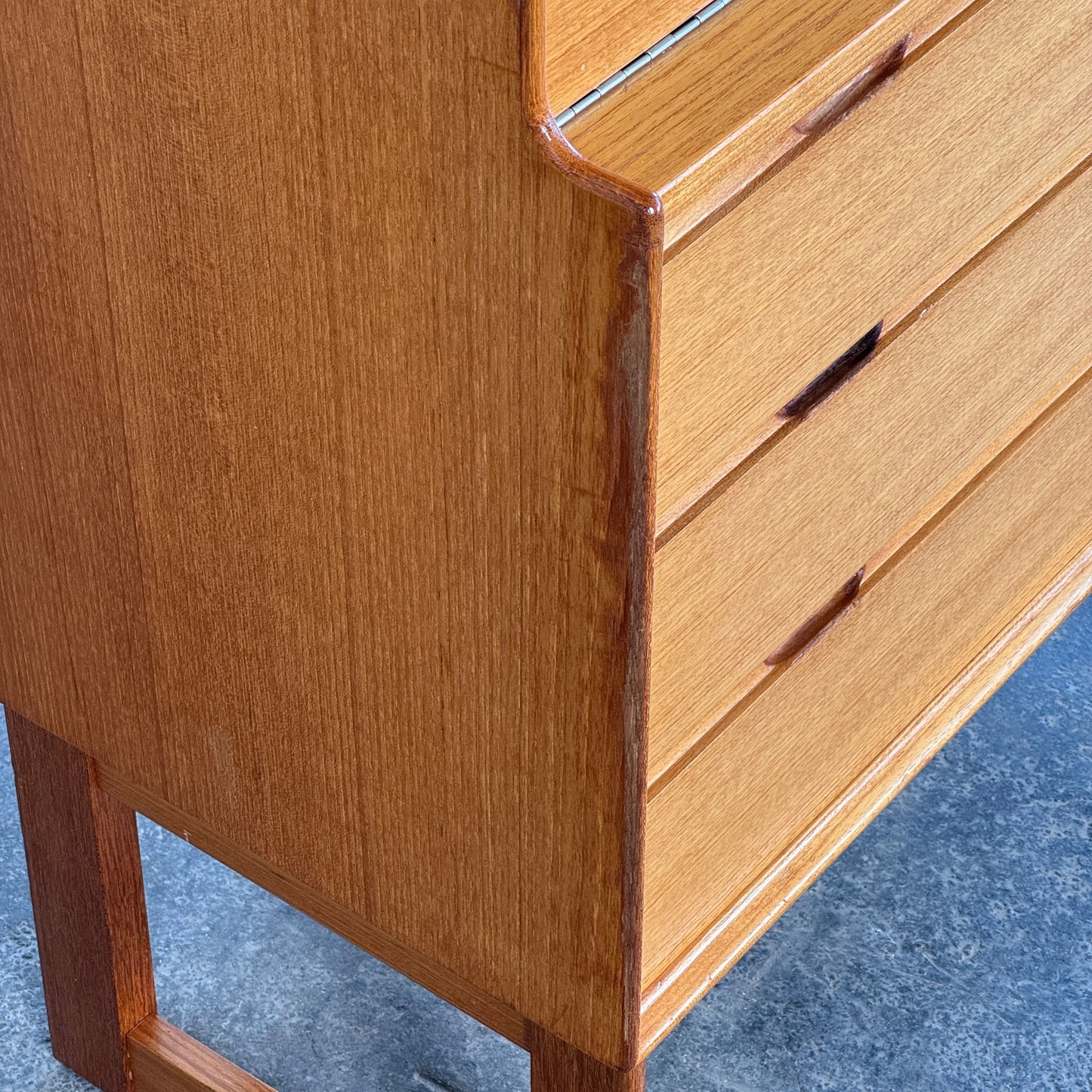 Turnidge of London Teak Secretary, 1960
