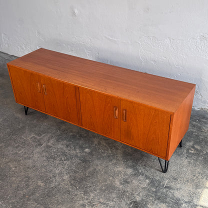 G-Plan Teak 4-Door Sideboard on Hairpin Legs, 1970