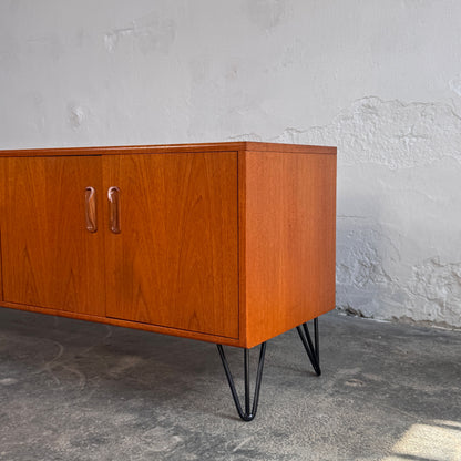 G-Plan Teak 4-Door Sideboard on Hairpin Legs, 1970