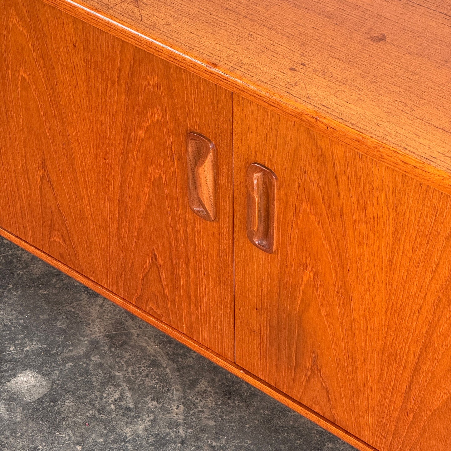 G-Plan Teak 4-Door Sideboard on Hairpin Legs, 1970