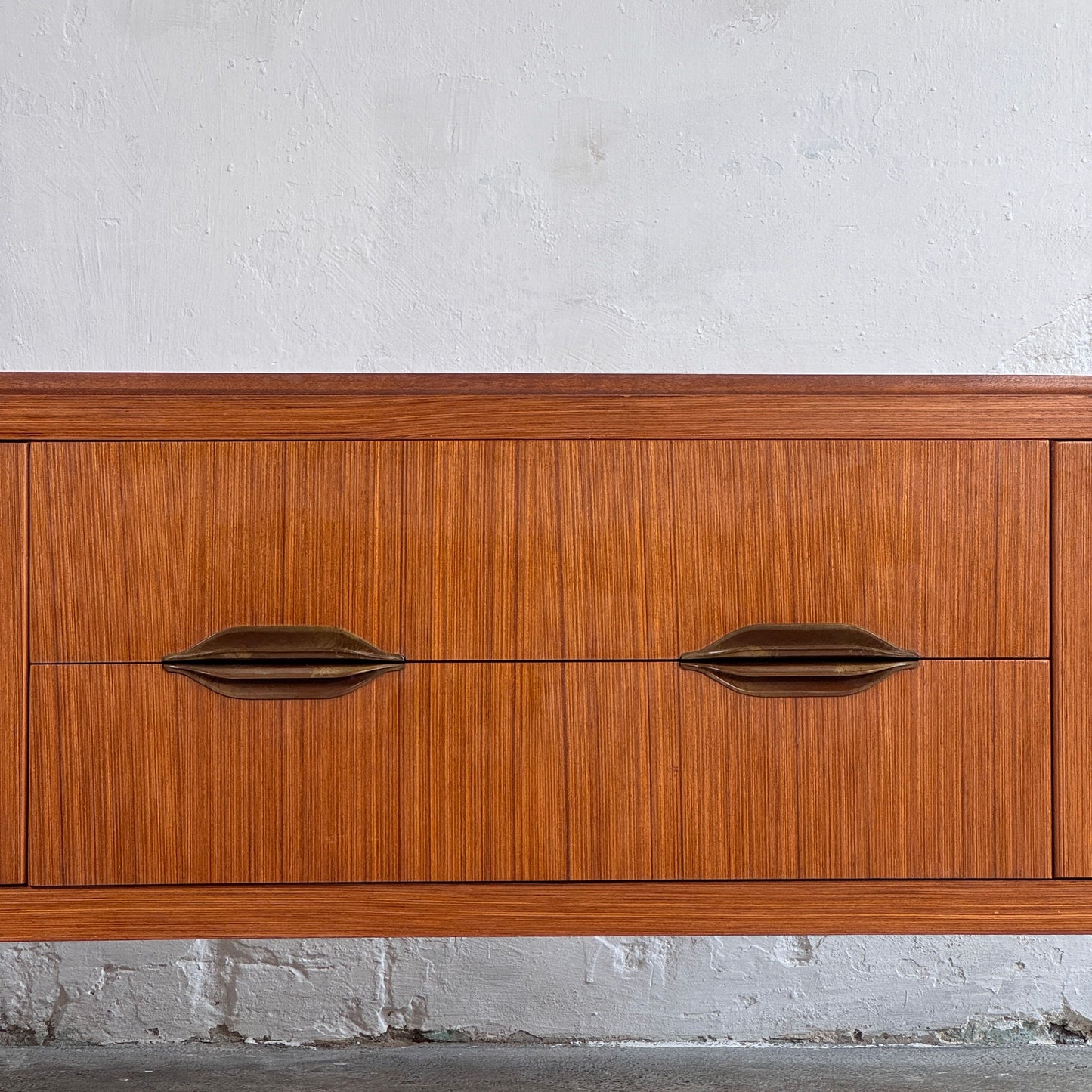 British Remploy Sideboard with Brass Handles, 1960