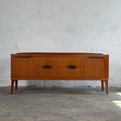 British Remploy Sideboard with Brass Handles, 1960