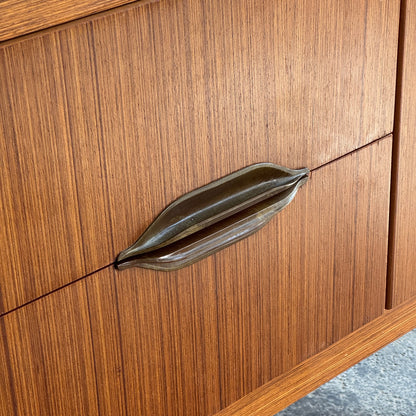 British Remploy Sideboard with Brass Handles, 1960