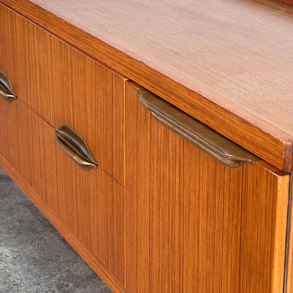 British Remploy Sideboard with Brass Handles, 1960