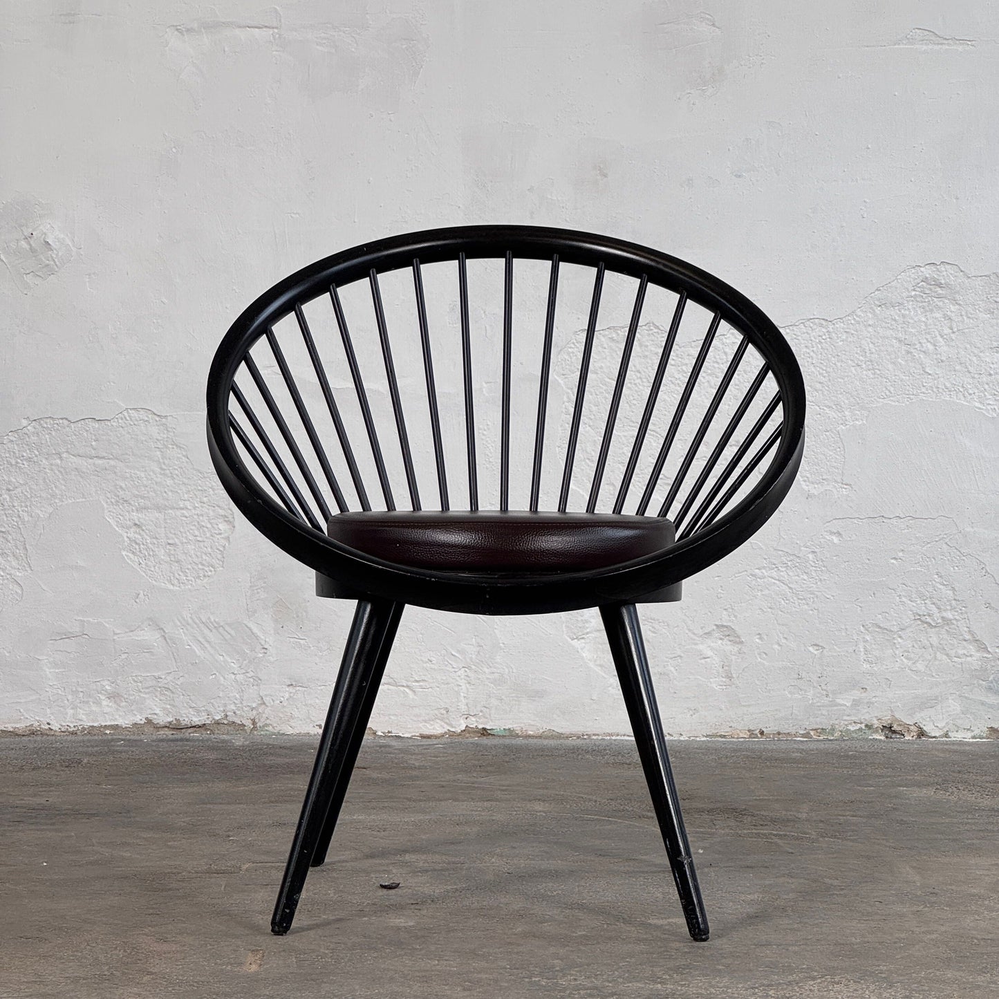 Set of 4 "Circle" Lounge Chairs in the Style of Yngve Ekström, 1960