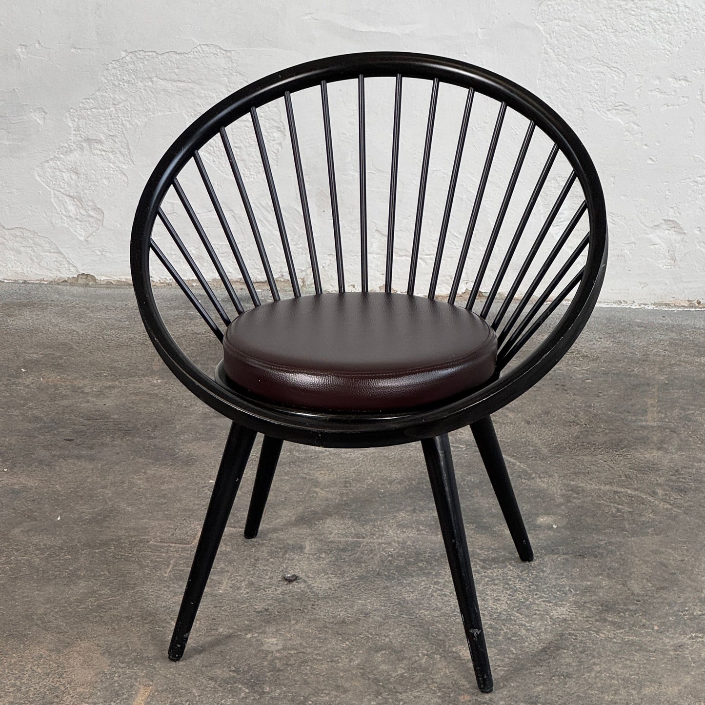 Set of 4 "Circle" Lounge Chairs in the Style of Yngve Ekström, 1960