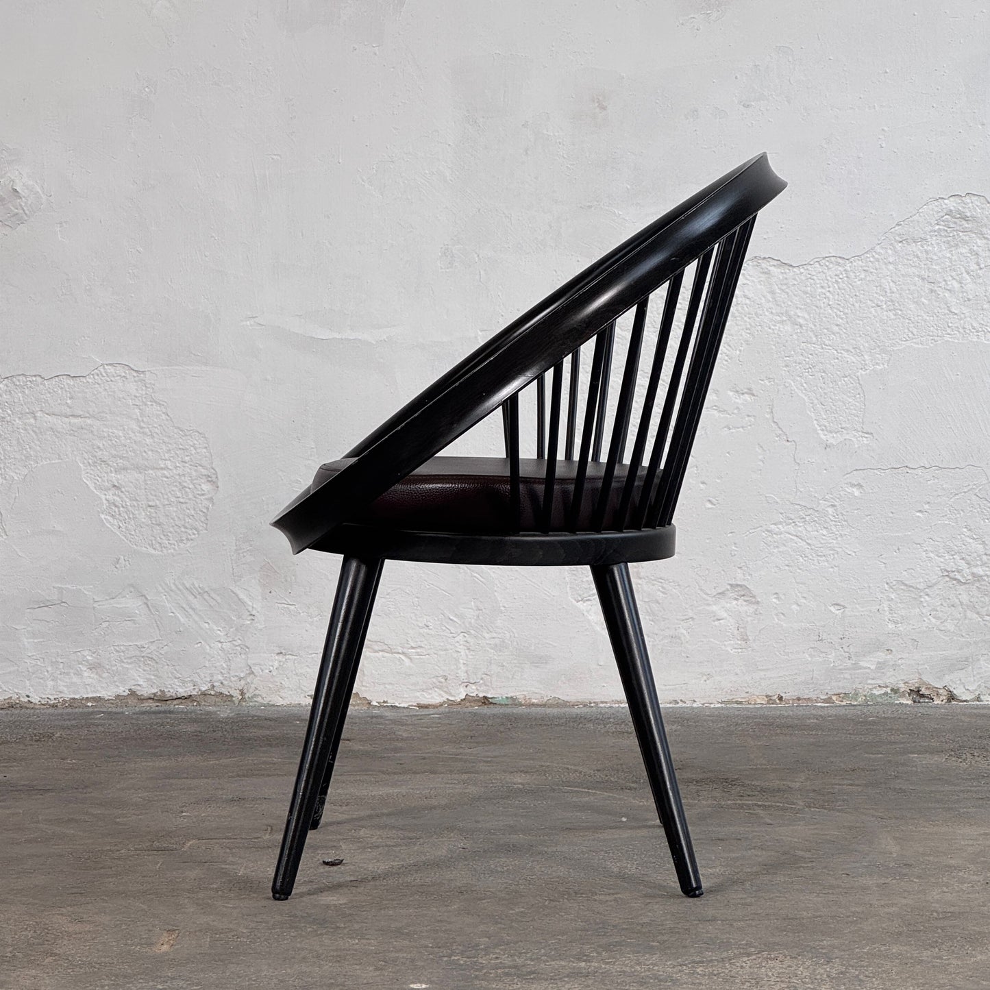 Set of 4 "Circle" Lounge Chairs in the Style of Yngve Ekström, 1960