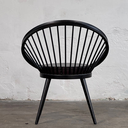 Set of 4 "Circle" Lounge Chairs in the Style of Yngve Ekström, 1960