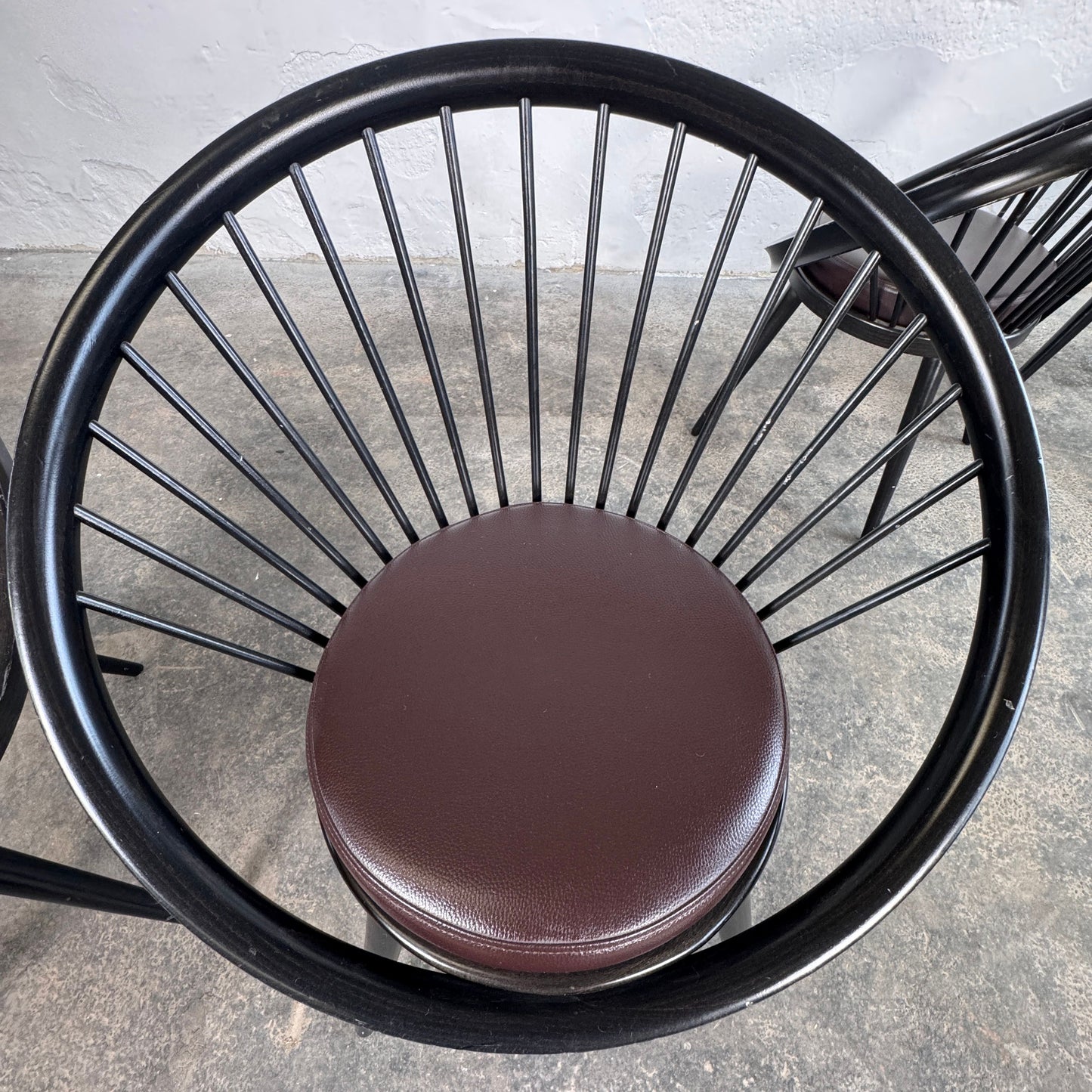 Set of 4 "Circle" Lounge Chairs in the Style of Yngve Ekström, 1960