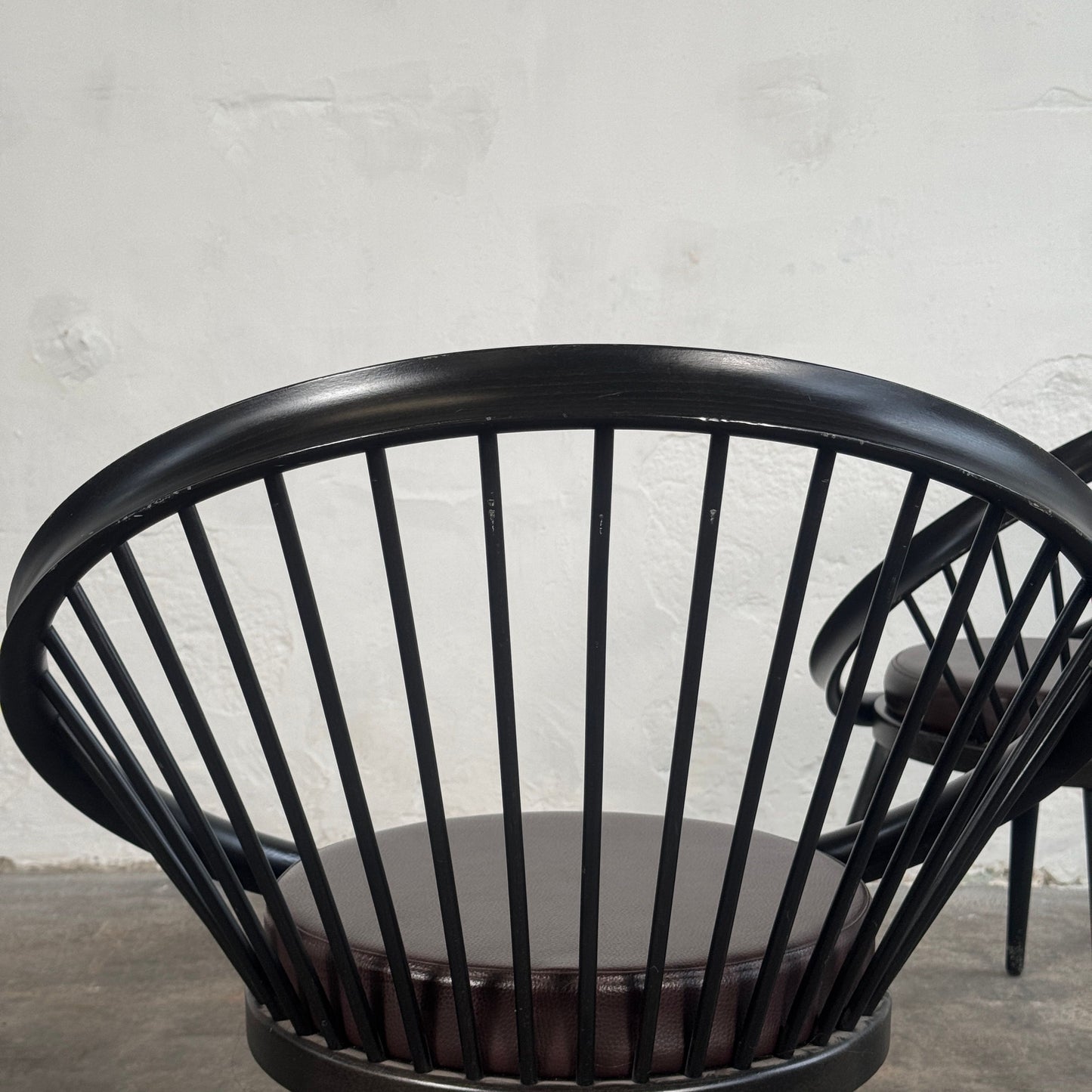 Set of 4 "Circle" Lounge Chairs in the Style of Yngve Ekström, 1960