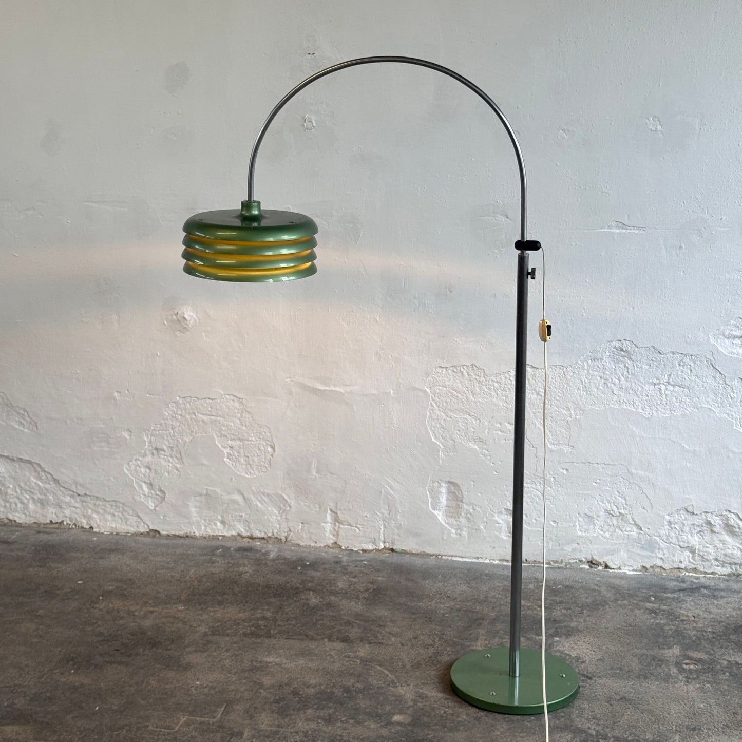 Vintage Standing Floor Lamp by Tamás Borsfay, 1970