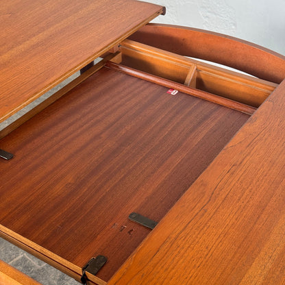 G-Plan Teak Round Extendable Dining Table, 1970