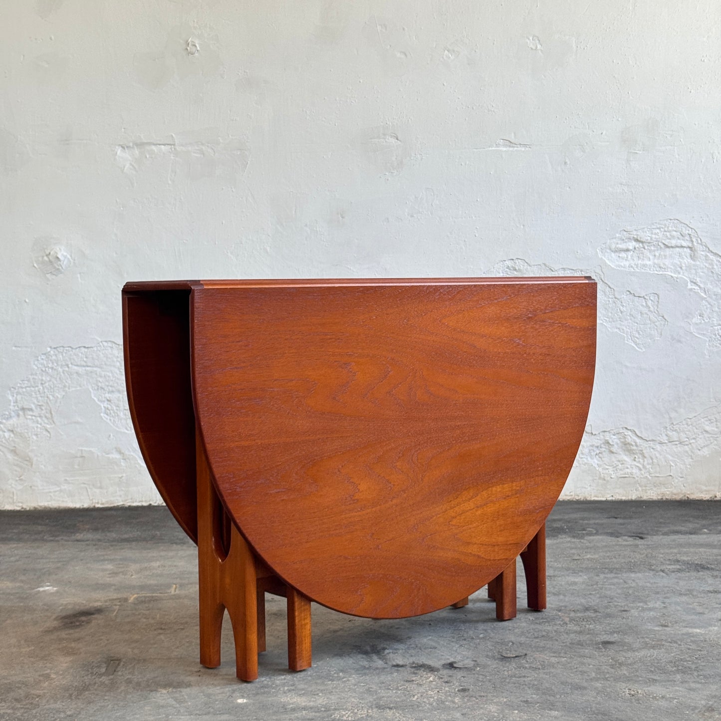 Vintage Teak Gateleg Drop-Leaf Dining Table by Jentique, 1960