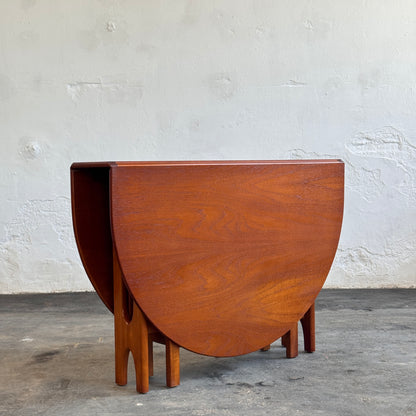 Vintage Teak Gateleg Drop-Leaf Dining Table by Jentique, 1960